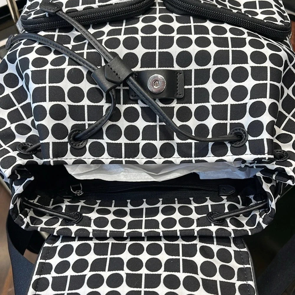 Kate Spade Noel Printed Fabric Backpack SKU 9957129 NWT